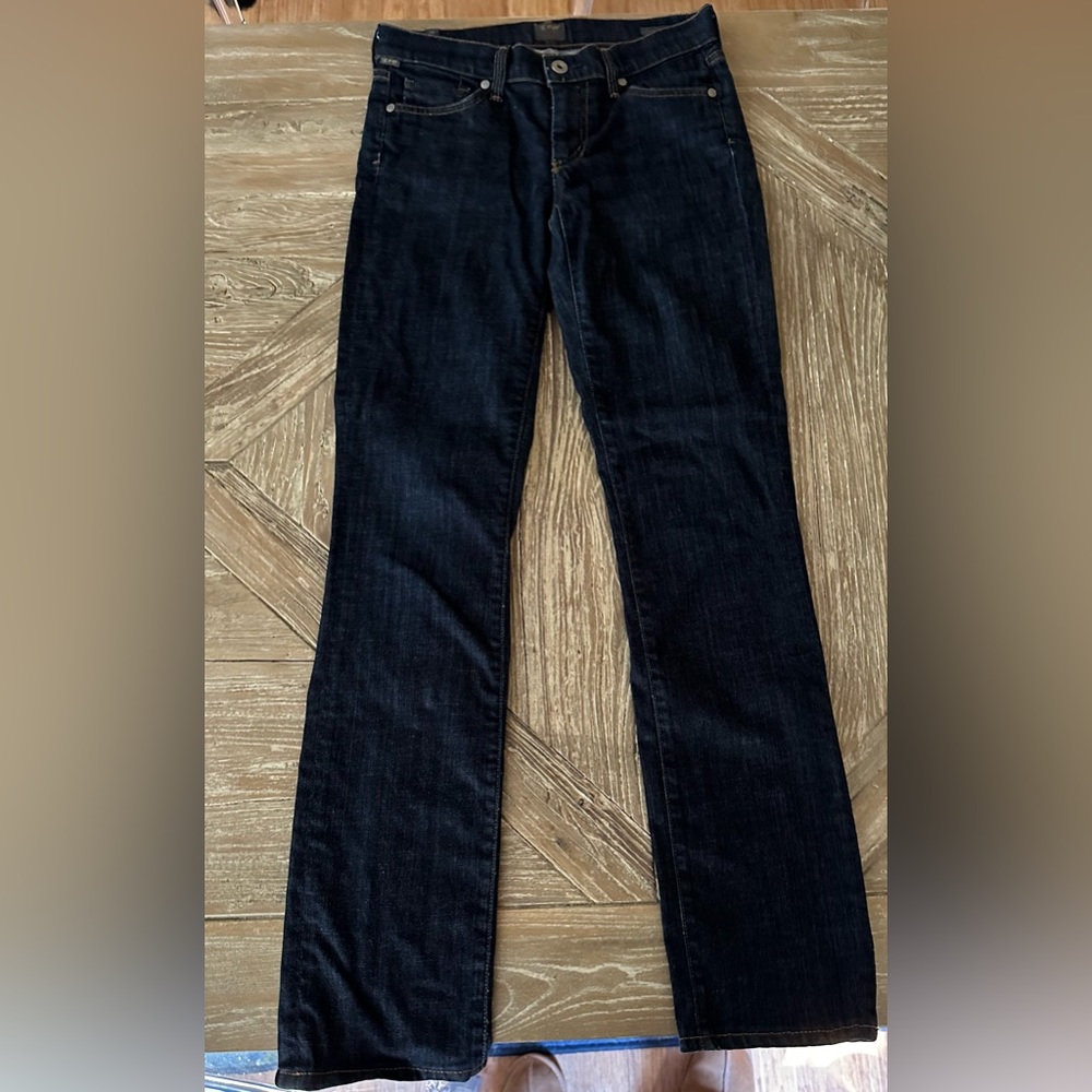 Citizens of Humanity Women's Elson Mid-Rise Straight Leg Jeans size 25